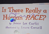 Jamie Lee Curtis Signed Autographed Book Is There Really a Human Race Beckett