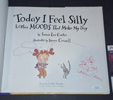 Jamie Lee Curtis Laura Cornell Signed Autographed Book Today I Feel Silly JSA COA