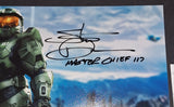 Steve Downes Signed Autographed 8x10 Halo Master Chief JSA COA