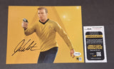 William Shatner Signed Autographed 8x10 Star Trek Captain Kirk JSA COA
