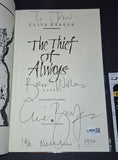 Clive Barker Signed Autographed Book The Thief Of Always A Fable JSA COA
