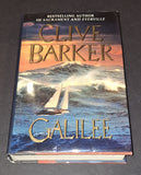 Clive Barker Signed Autographed Book Galilee JSA COA