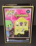 R.L. Stine Autographed Funko Ka-Pow! COA
