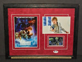 Mark Hamill Signed Autographed Framed Signature Cut Luke Skywalker Beckett COA