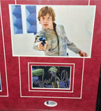 Mark Hamill Signed Autographed Framed Signature Cut Luke Skywalker Beckett COA