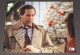 Chevy Chase Signed Autographed 11x14 Clark Griswold Christmas Beckett COA