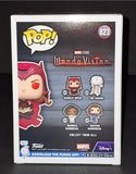 Elizabeth Olsen Signed Autographed Funko Scarlet Witch Glow In The Dark MAS COA