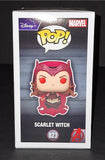 Elizabeth Olsen Signed Autographed Funko Scarlet Witch Glow In The Dark MAS COA