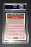 Michael Jordan 1991 Fleer Pro Visions Chicago Bulls card PSA 8
