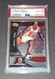 Michael Jordan 1998 Upper Deck Chicago Bulls Ionix card PSA 8