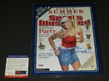 Jennie Finch autographed 8x10 PSA/DNA COA