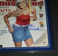Jennie Finch autographed 8x10 PSA/DNA COA