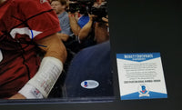 Kurt Warner autographed 11x14 Beckett COA