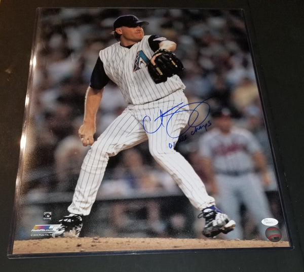 Curt Schilling autographed 16x20 JSA Witness COA