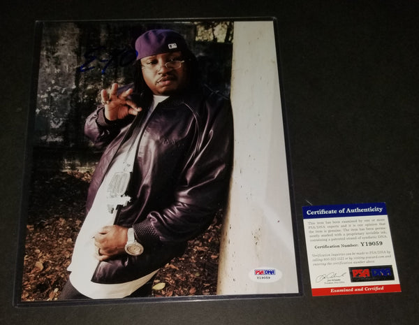 E40 autographed 8x10 PSA/DNA COA