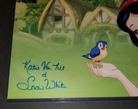 Katie Von Till autographed 11x17 Beckett Witness COA