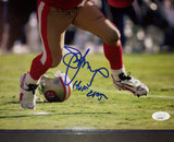 Steve Young autographed 11x14 JSA COA