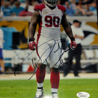 Darnell Dockett autographed 8x10 JSA COA