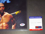 Quinton "Rampage" Jackson autographed 8x10 PSA/DNA COA