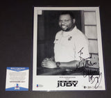 Officer Byrd autographed 8.5x11 Beckett COA