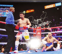Manny Pacquiao autographed 8x10 Beckett COA