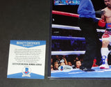 Manny Pacquiao autographed 8x10 Beckett COA