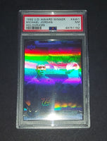 Michael Jordan 1992 Upper Deck Scoring Award Winner Chicago Bulls hologram card PSA 7