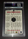 Michael Jordan 1998 Upper Deck Extra Jordan Retires Chicago Bulls card PSA 6