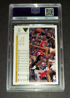Michael Jordan 1991 Chicago Bulls Upper Deck card PSA 7