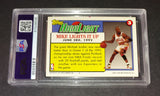 Michael Jordan 1992 Topps Highlight Chicago Bulls card PSA 8