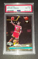 Michael Jordan 1992 Chicago Bulls Fleer Ultra card PSA 8