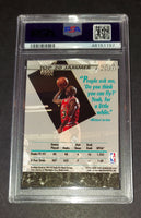 Michael Jordan 1992 Chicago Bulls Fleer Ultra card PSA 8