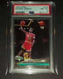 Michael Jordan 1992 Chicago Bulls Fleer Ultra card PSA 8