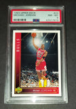 Michael Jordan 1993 Chicago Bulls Upper Deck card PSA 8