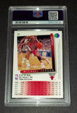 Michael Jordan 1993 Chicago Bulls Upper Deck card PSA 8