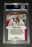 LeBron James 2019 Panini Donruss Optic Winner Stays Miami Heat card PSA 9