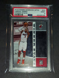 LeBron James 2019 Panini Donruss Optic Winner Stays Miami Heat card PSA 9
