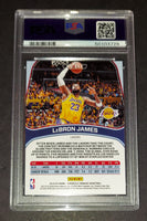 LeBron James 2019 Panini Chronicles Marquee Los Angeles Lakers card PSA 9