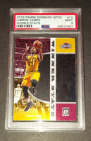 LeBron James 2019 Panini Donruss Optic Winner Stays Cleveland Cavaliers card PSA 9