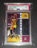 LeBron James 2019 Panini Donruss Optic Winner Stays Cleveland Cavaliers card PSA 9