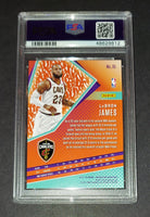 LeBron James 2017 Panini Revolution Cleveland Cavaliers card PSA 9
