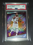 LeBron James 2017 Panini Revolution Cleveland Cavaliers card PSA 9