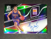 Kevin Johnson 2020 Phoenix Suns Panini Prizm Spectra Illustrious Legends autographed card 30/99