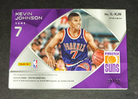 Kevin Johnson 2020 Phoenix Suns Panini Prizm Spectra Illustrious Legends autographed card 30/99