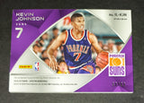 Kevin Johnson 2020 Phoenix Suns Panini Prizm Spectra Illustrious Legends autographed card 30/99