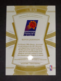 Kevin Johnson 2020 Phoenix Suns Panini Momentous Flawless Emerald autographed card 2/5