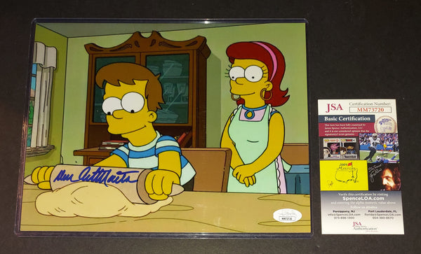 Dan Castellaneta autographed 8x10 JSA COA