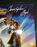 Christopher Lloyd autographed 11x17 PSA COA