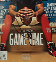 Larry Fitzgerald autographed Sports Illustrated Beckett COA