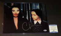 Christina Ricci autographed 11x14 Beckett COA